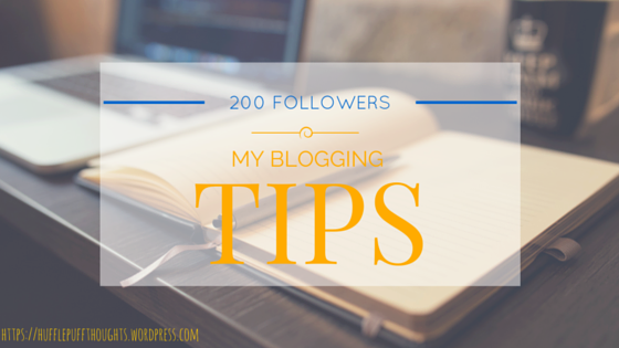 200 Followers – An Introduction and My Blogging Tips